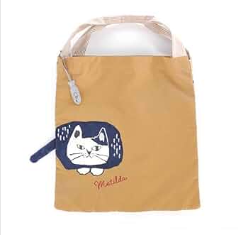 クスグル　マチルダ　蓋つき　バケツ型バッグ　トートバッグ　手提げ　猫　ねこ　ネコ クスグル マチルダ 蓋つき バケツ型バッグ トートバッグ 手提げ